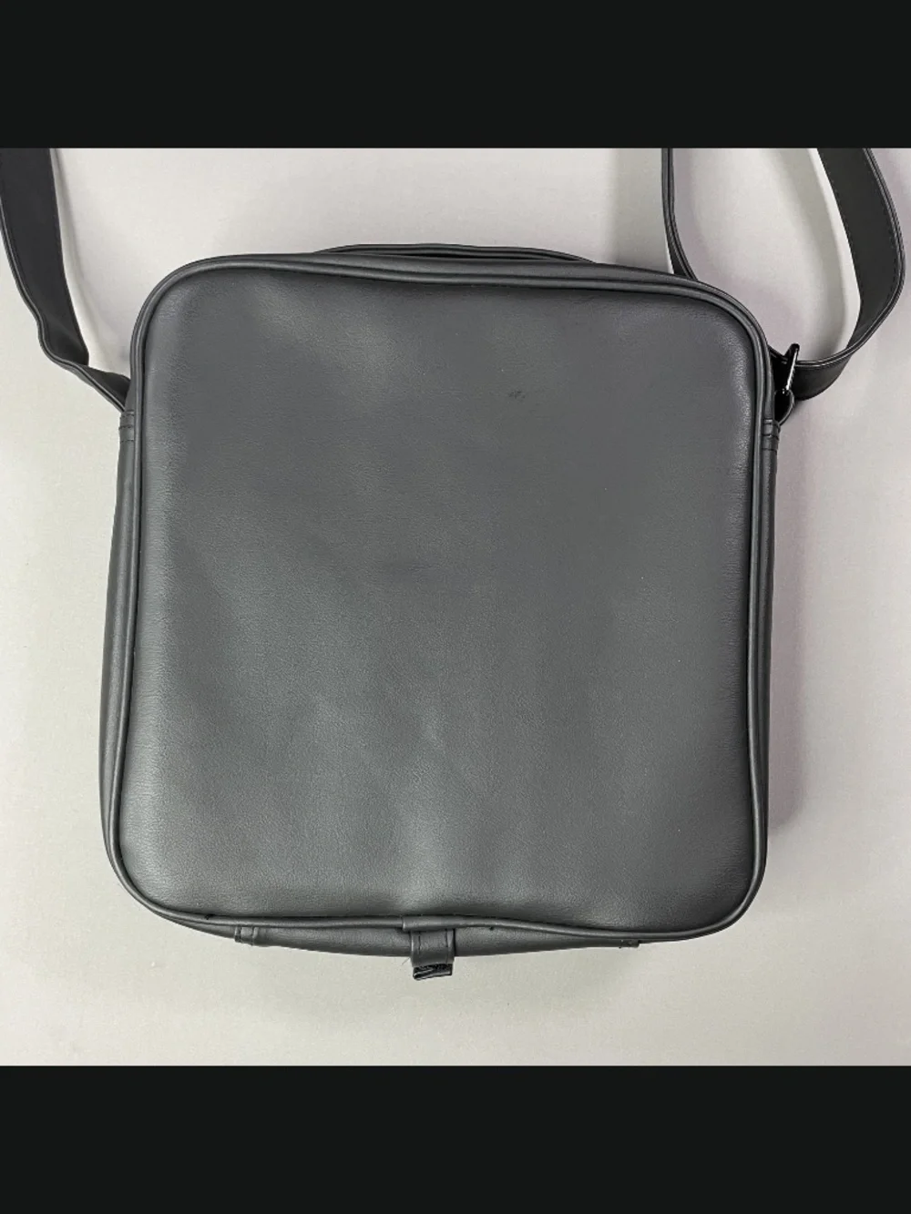 Cadillac Cross Body Bag black leather car storage case messenger